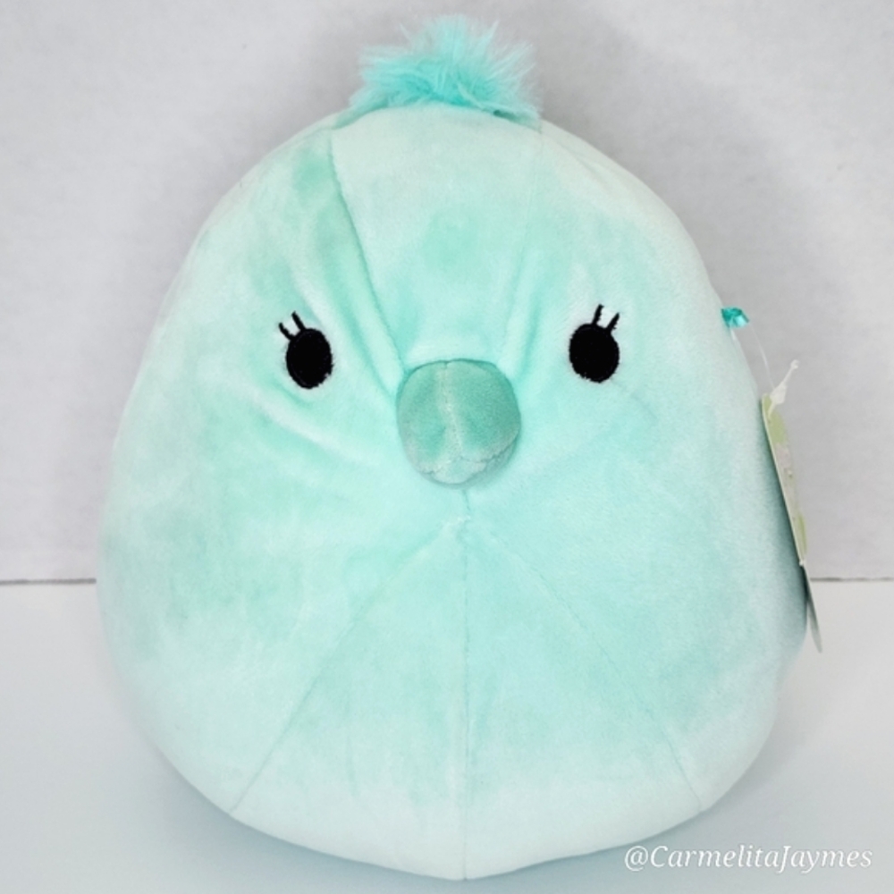 ANDERS 🐦 OG HTF 7" Mint Green Chick Peep 2019 Original Squishmallow NWT